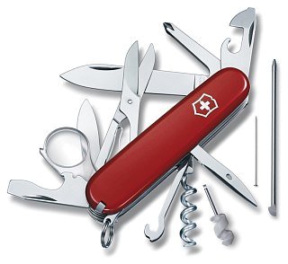 Нож Victorinox Explorer 91мм 19 функций красный