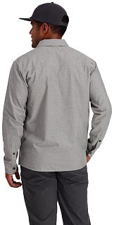 Рубашка Simms Cutbank Chambray LS Cinder Chambray  - фото 3