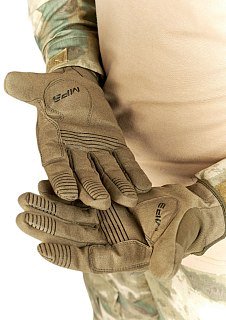 Перчатки Fantom Force Альфа-3 тактические с пальцами хаки - фото 6
