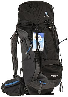 Рюкзак Deuter Aircontact lite 50+10 black graphite - фото 1