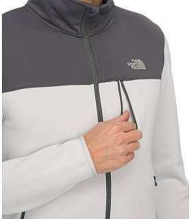 Куртка The North Face M Lixus stretch full zip gray/asphalt gray  - фото 2