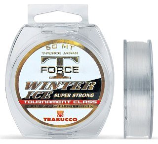 Леска Trabucco T-force winter ice 25м 0,104мм