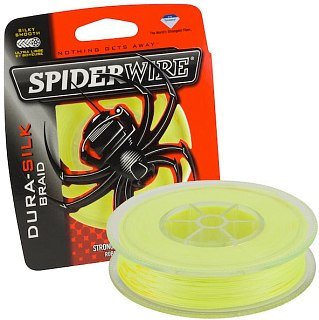 Шнур Spiderwire DuraSilk yellow 137m 0.06мм