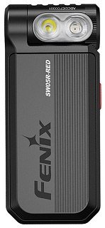 Фонарь Fenix многофункциональный SW05R-RED с красной подсветкой черный - фото 1