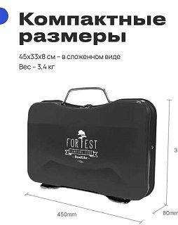 Гриль RoadLike Grill Plus черный - фото 3