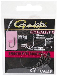Крючок Gamakatsu G-Carp specialist R grey №12