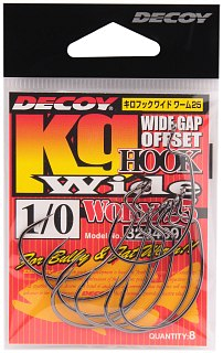 Крючки Decoy Worm 25 №1/0 8шт