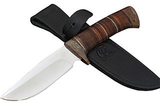 Нож Росоружие Сталкер-2 сталь 110х18 рукоять кожа