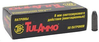 Патрон 9мм ТПЗ светозвук имитация - фото 1