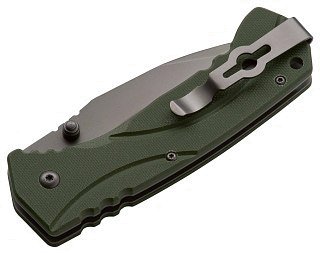 Нож Boker Magnum Exchange складной сталь 440 рук зеленая G10 - фото 2