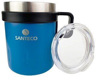 Термокружка Santeco Kemi 350мл blue - фото 2