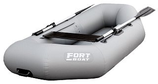 Лодка Fort 200 надувная серый - фото 2