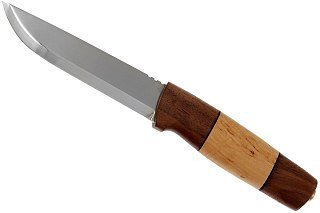 Нож Helle 90 Brakar фикс. клинок 10.8 см рукоять береза - фото 3