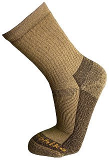 Носки Naturehike 2022 Shock absorbing merino wool coffee - фото 1