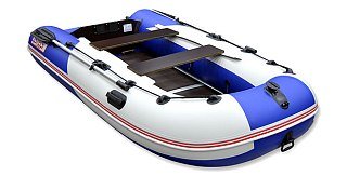 Лодка Хантер STELS 315 сине-белый - фото 1