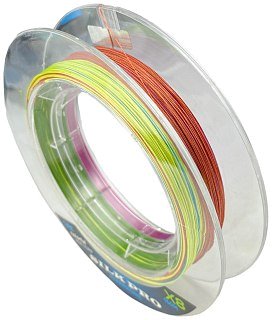 Шнур Riverzone Silk Pro WX8 PE 1.0 150м Colorful - фото 2