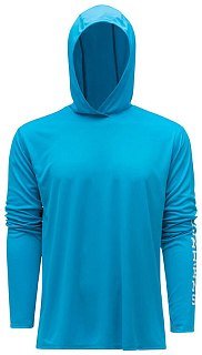 Футболка Grundens Tough Sun Hoodie Azure  - фото 1