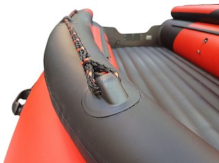 Лодка Boatsman BT430 Expedition надувная черно-красный - фото 16