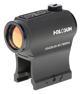 Прицел коллиматорный Holosun Micro точка 2MOA Weaver Picatinny кронштейн алюмини - фото 1