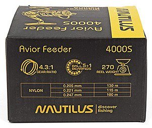 Катушка Nautilus Avior Feeder 4000S Com - фото 12