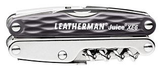 Мультиинструмент Leatherman Juice XE6 серый гранит - фото 3
