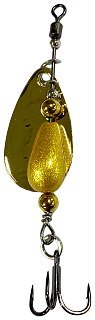 Блесна Daiwa Silver creek spinner 6гр gold - фото 2