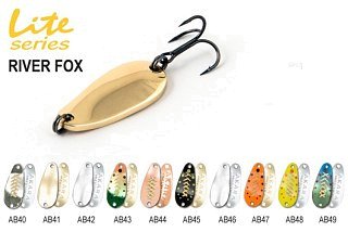 Блесна Akara колеб. Lite series River Fox 35 4.5 гр цв. AB49