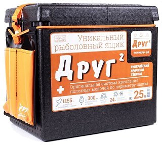 Ящик зимний Camping World  Друг-2 25 л черный  - фото 2