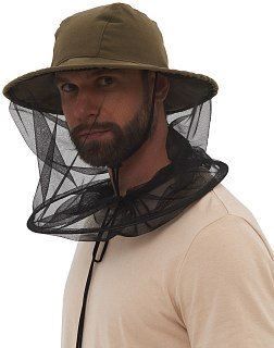 Панама-накомарник Huntsman Антигнус хаки смессовая - фото 2