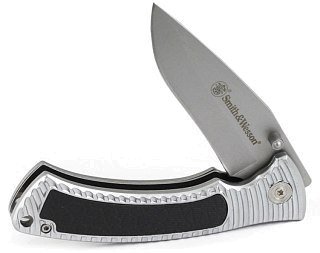 Нож Smith&Wesson CH0017 складной сталь 3Cr13 алюминий резина - фото 2
