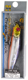 Воблер Pontoon21 Crack jack 78F-MR 78мм 9,8гр 1,3-1,7м A12