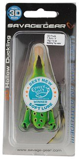 Приманка Savage Gear 3D hollow duckling weedless L 10см 40гр 02 fruck - фото 3
