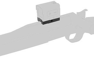 Крепление Vector Optics для Frenzy Dovetail низкий профиль - фото 7