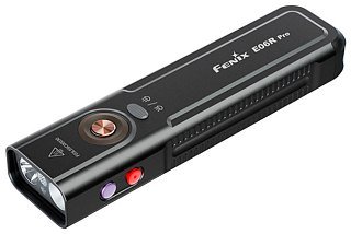 Фонарь Fenix многофункциональный E06R Pro черный 1600 люмен - фото 1