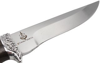 Нож Ладья Кайман НТ-24 65х13 венге - фото 3
