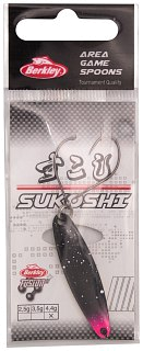 Блесна Berkley Ags Sukoshi 4,4гр Fuschia Tip/Black/Pink Splat/Green
