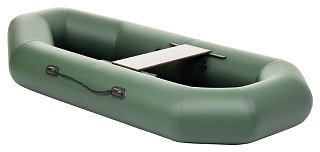 Лодка Тонар Бриз 190 гребки жесткое сиденье зеленый - фото 2