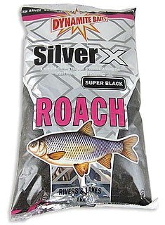 Прикормка Dynamite Baits Silver X 1кг плотва super black