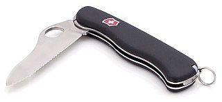 Нож Victorinox Sentinel One Hand черный - фото 3