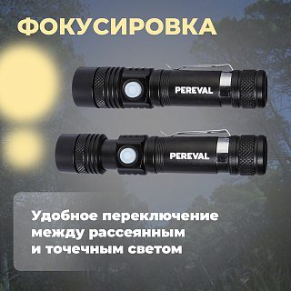 Фонарь Pereval BT-FL3096 250 Lumens - фото 4