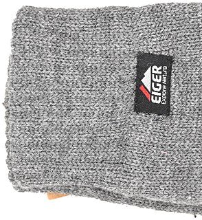 Перчатки Eiger Knitted w/3M thinsulate lining grey - фото 4