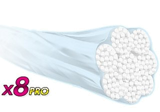 Шнур Yo-Zuri PE Hardcore X8 Pro Duel 0.8/0.15мм 7.0кг 200м 5 color - фото 3