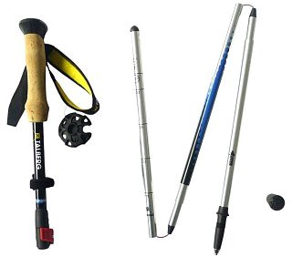 Палки Talberg ULTRA-Z POLE треккинговые красный - фото 1