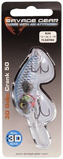 Воблер Savage Gear 3D Goby Crank 50 7гр F 05-Blue silver