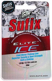 Леска Sufix Elite Ice 50m 0.095мм
