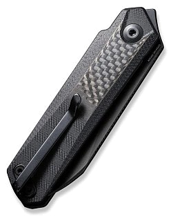 Нож Civivi Ki-V Plus Front Flipper Knife Carbon Fiber Overlay On G10 Handle  - фото 7