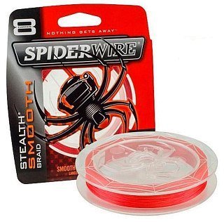 Шнур Spiderwire stealth smooth 8 red 150м 0,14мм - фото 1