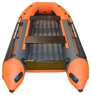 Лодка Boatsman BT320A надувная графитово-оранжевый - фото 3