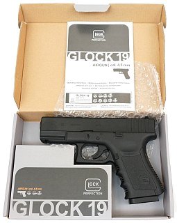 Пистолет Umarex Glock 19 4,5мм - фото 4