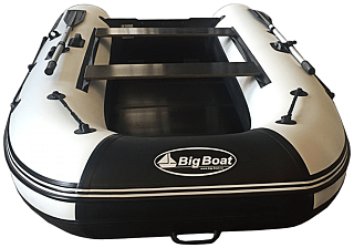 Лодка BigBoat Bering 310К бело-черный - фото 7